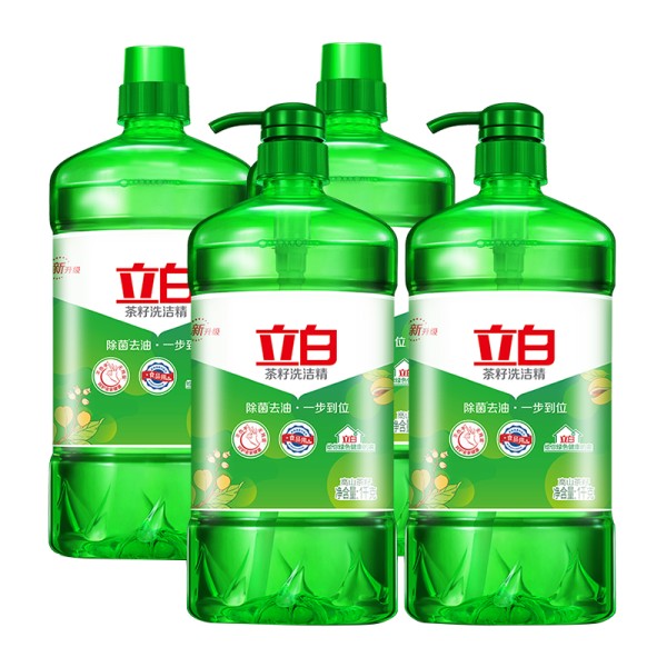 立白茶籽去油健康除菌洗洁精4KG