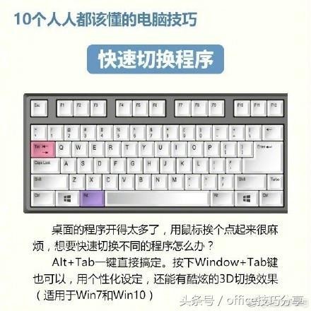 电脑必学知识：10个人人都该懂的电脑技巧！你懂多少？