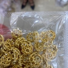 花托,饰品配件,不锈钢饰品配件