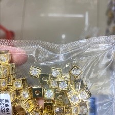 正方钻块,饰品配件,不锈钢饰品配件