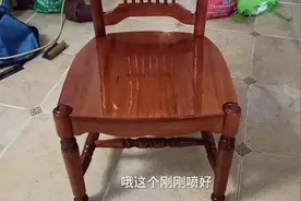 十几年的实木旧家具喷漆翻新,最后的结果真的跟新的一样视频封面