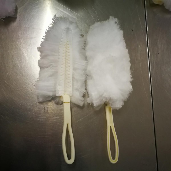 清洁尘掸制作