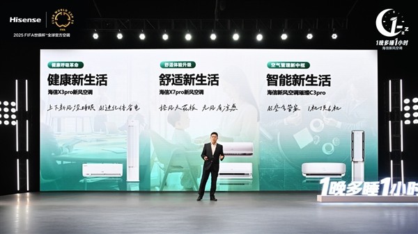睡眠困扰3亿国人 海信新风空调让你1晚多睡1小时