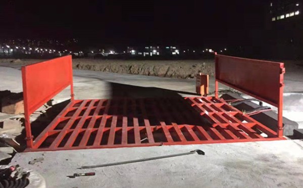 揭阳建筑工地自动洗车机[渣土车洗轮机]-厂家