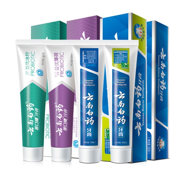 云南白药任选4件网红牙膏