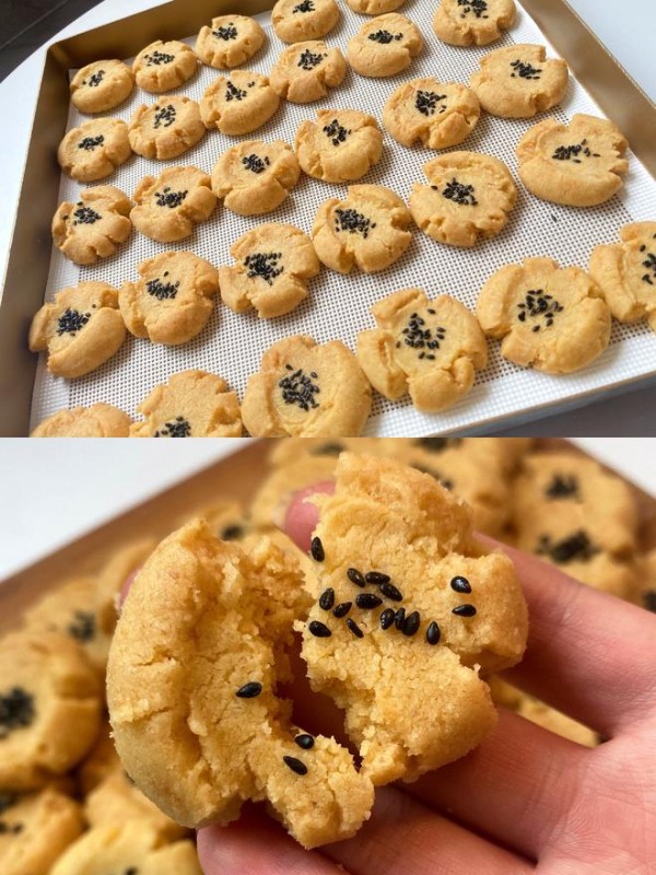 零失败春节小零食 迷你一口小桃酥的做法