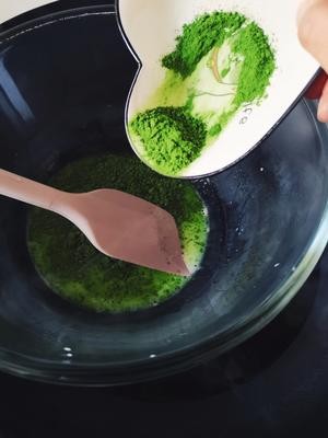 宇治抹茶慕斯蛋糕(4寸)/零失败/味道绝了的做法 步骤8