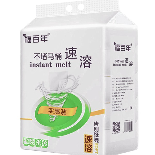 福百年速溶厕卷纸25卷2250g