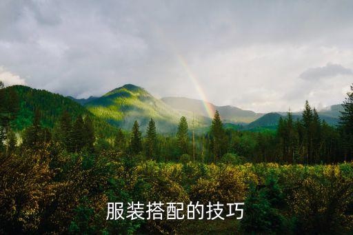 服装搭配的技巧