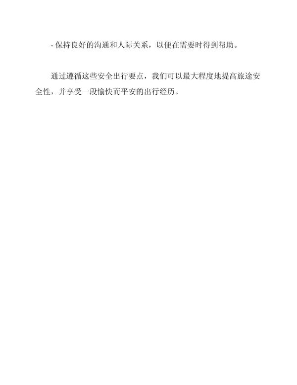 安全出行要点_第4页