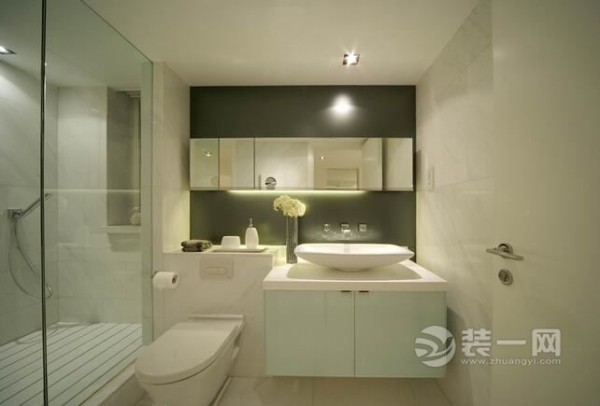 现代简约风格卫浴室装修效果图