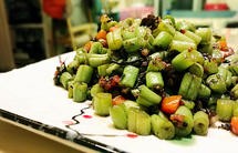 榄菜肉碎四季豆（独家秘方哦）