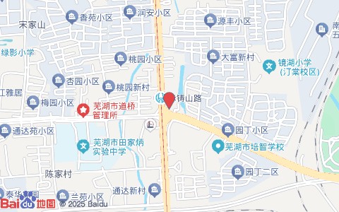 中国燃气芜湖中燃智能家居生活馆位置示意图