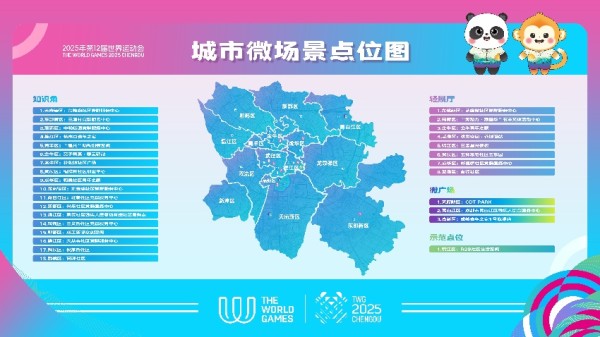 “城市微场景”分布于全市范围内重点社区、青年之家、党群服务中心。成都世运会执委会供图