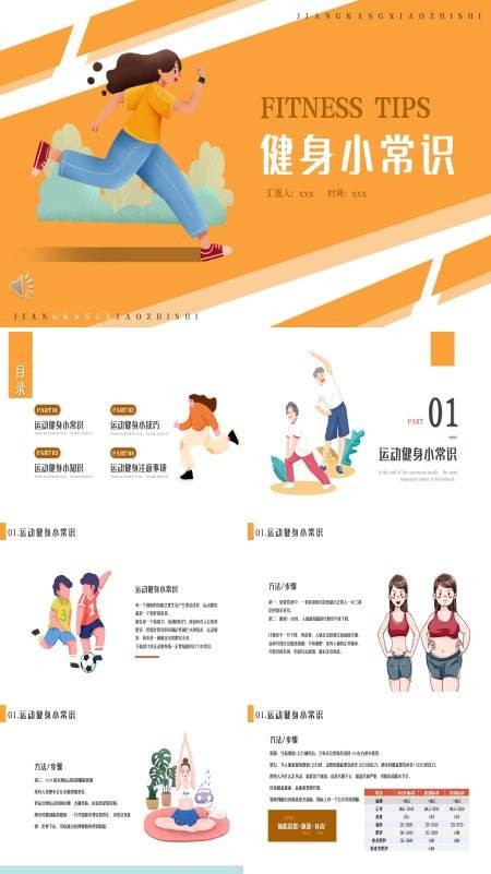 健身基础知识ppt课件