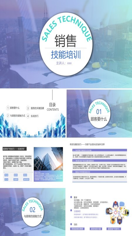 销售技能培训PPT