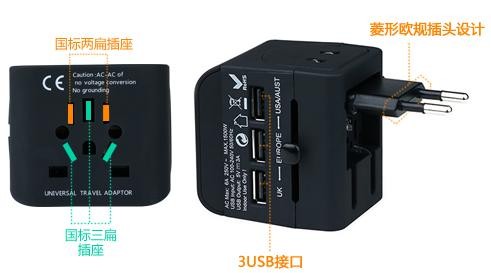 欧洲插头转换器