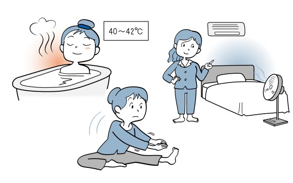 体温から不眠を解消する方法について、精神科医が解説します。