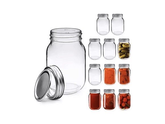 glass food jar