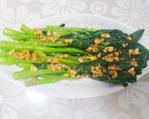 白/清灼广东菜心(无油减脂菜!)简单零失败的快手菜!分分钟搞定!的做法 步骤4