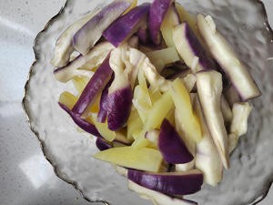 蒸茄子土豆——简单易做的减脂餐,新手也零失败的做法 步骤7