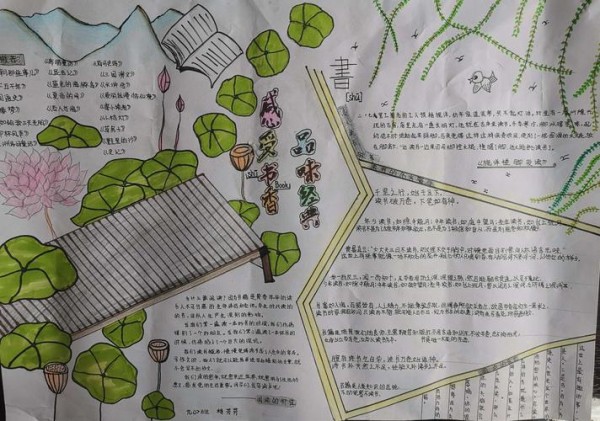 阅读点亮智慧 书香润泽心灵 杨林中学主题阅读手抄报评选活动