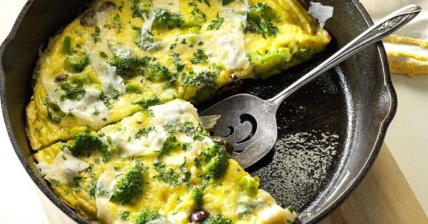 tortilla de brocoli