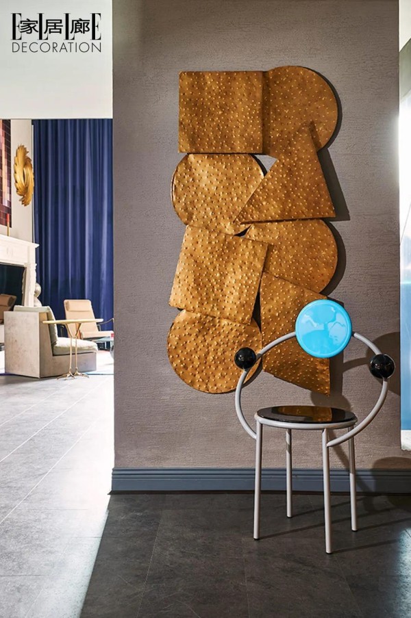 Wall, Interior design, Floor, Furniture, Table, Design, Room, Art, Architecture, Wood, 