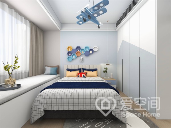 轻奢风儿童房效果图