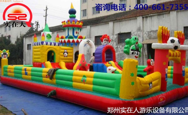 大型充气城堡滑梯价格