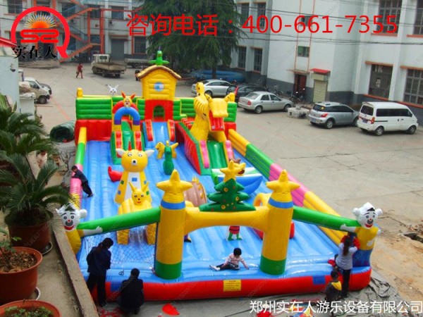 靠谱的儿童充气滑梯