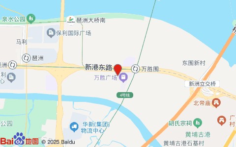 万胜广场-清洁间位置示意图