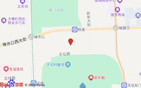 金鱼池中街密闭式清洁站位置示意图
