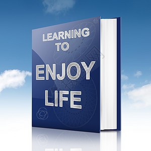享受生活的概念焦虑福利学习插图家庭自由天空闲暇蓝色交易高清图片