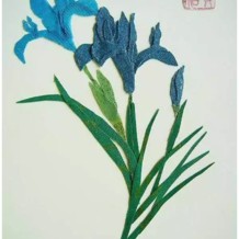 民族传统手工产品布艺画