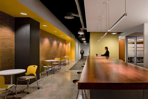 Autodesk旧金山办公室休闲区