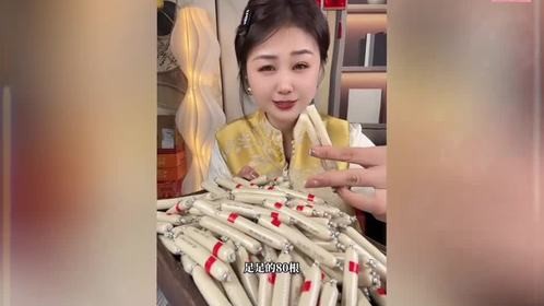 妈呀太香了，鳕鱼肠口感特别好