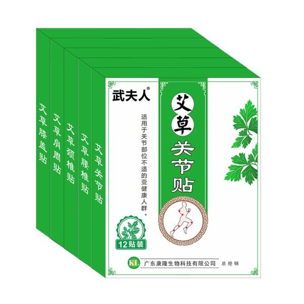 【武夫人】颈肩腰腿关节艾草贴12贴