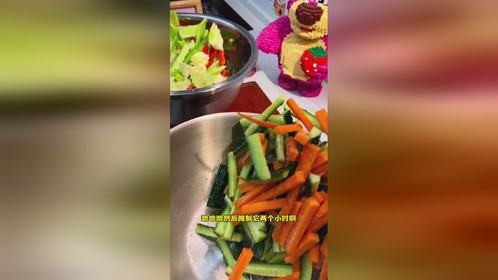 夏天没胃口吃油腻的，就来做这道道口咸菜吧