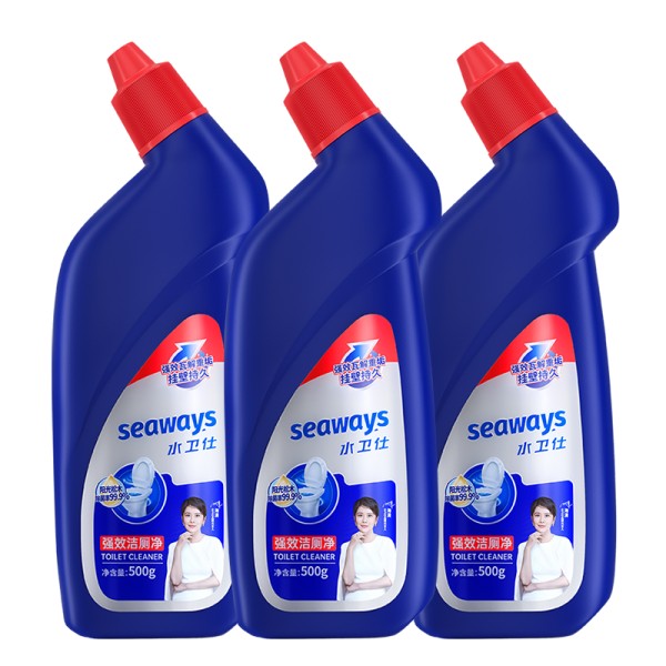 【水卫士】强效洁厕灵500ml*3瓶