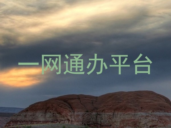 一网通办平台