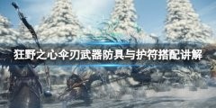 《狂野之心》伞刃毕业装备怎么搭配?伞刃武器防具与护符搭配讲解