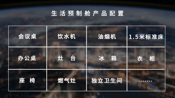 生活预制舱