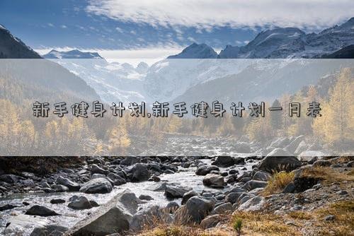 新手健身计划,新手健身计划一月表