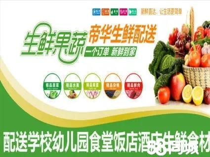 徐州帝华农产品配送·企业单位食堂食材配送 蔬菜水果 家禽肉类水产 新鲜蔬菜农产品一站式配