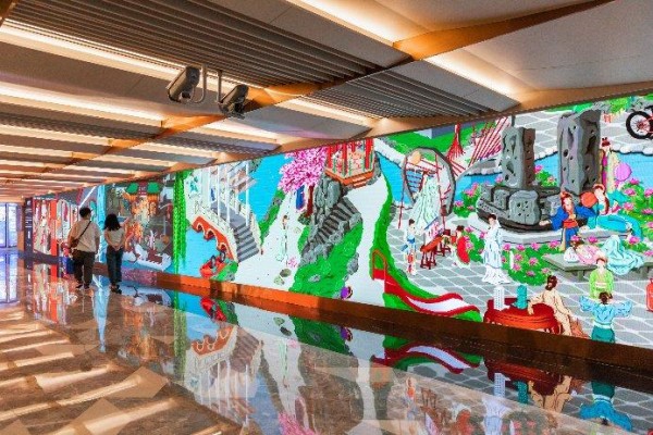 Digiway为JLC独家定制数字艺术互动画卷《红楼回响》