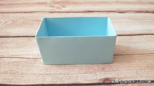 折纸收纳盒教程图解教你怎么用纸折收纳盒