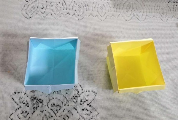 空中课堂折纸第六讲折收纳盒