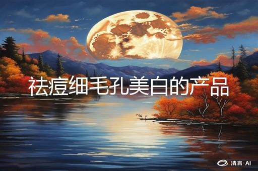 祛痘细毛孔美白的产品