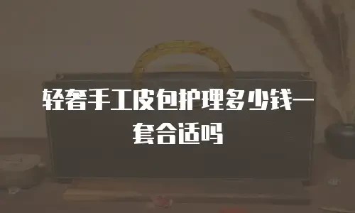 轻奢手工皮包护理多少钱一套合适吗
